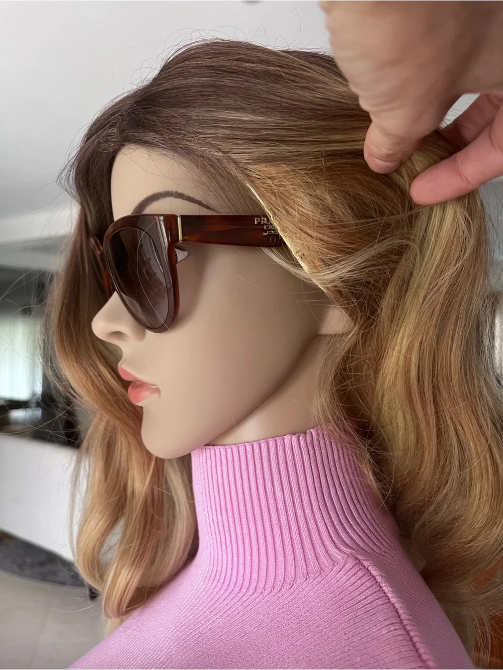 Prada stylish tortoiseshell